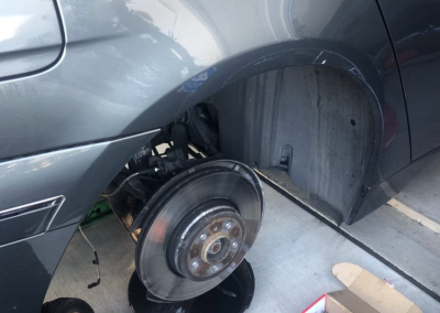 this image shows brake repair in Detroit, MI